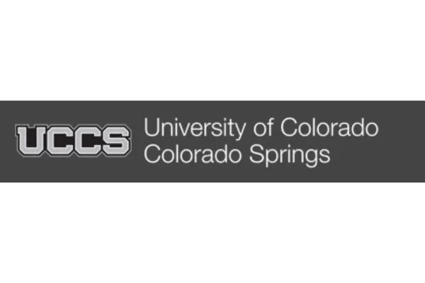 UCCS Brand logo with black background 