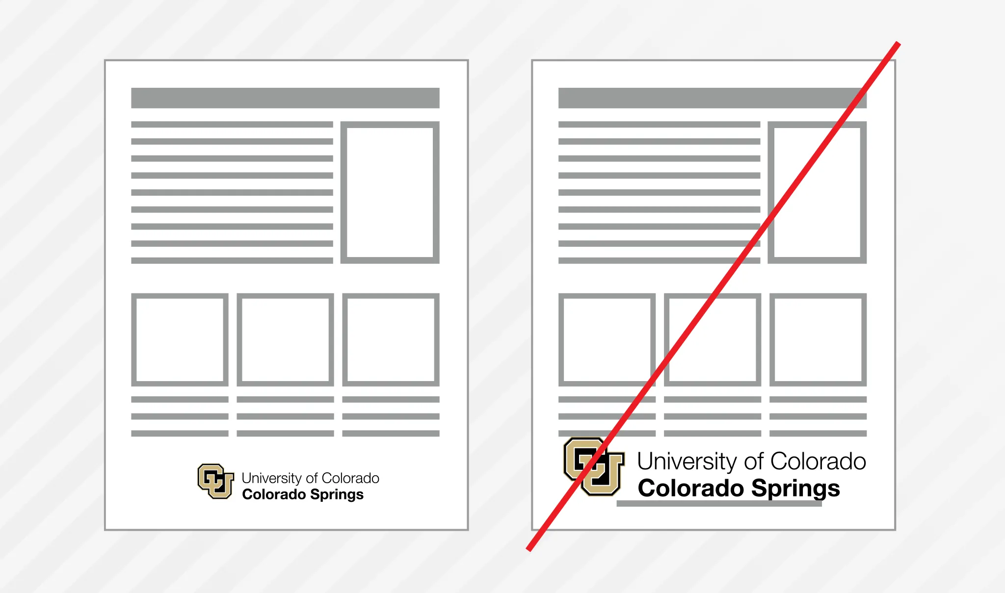 Placement & Sizing layout examples