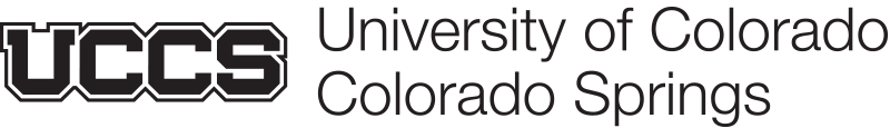 UCCS logo in one color